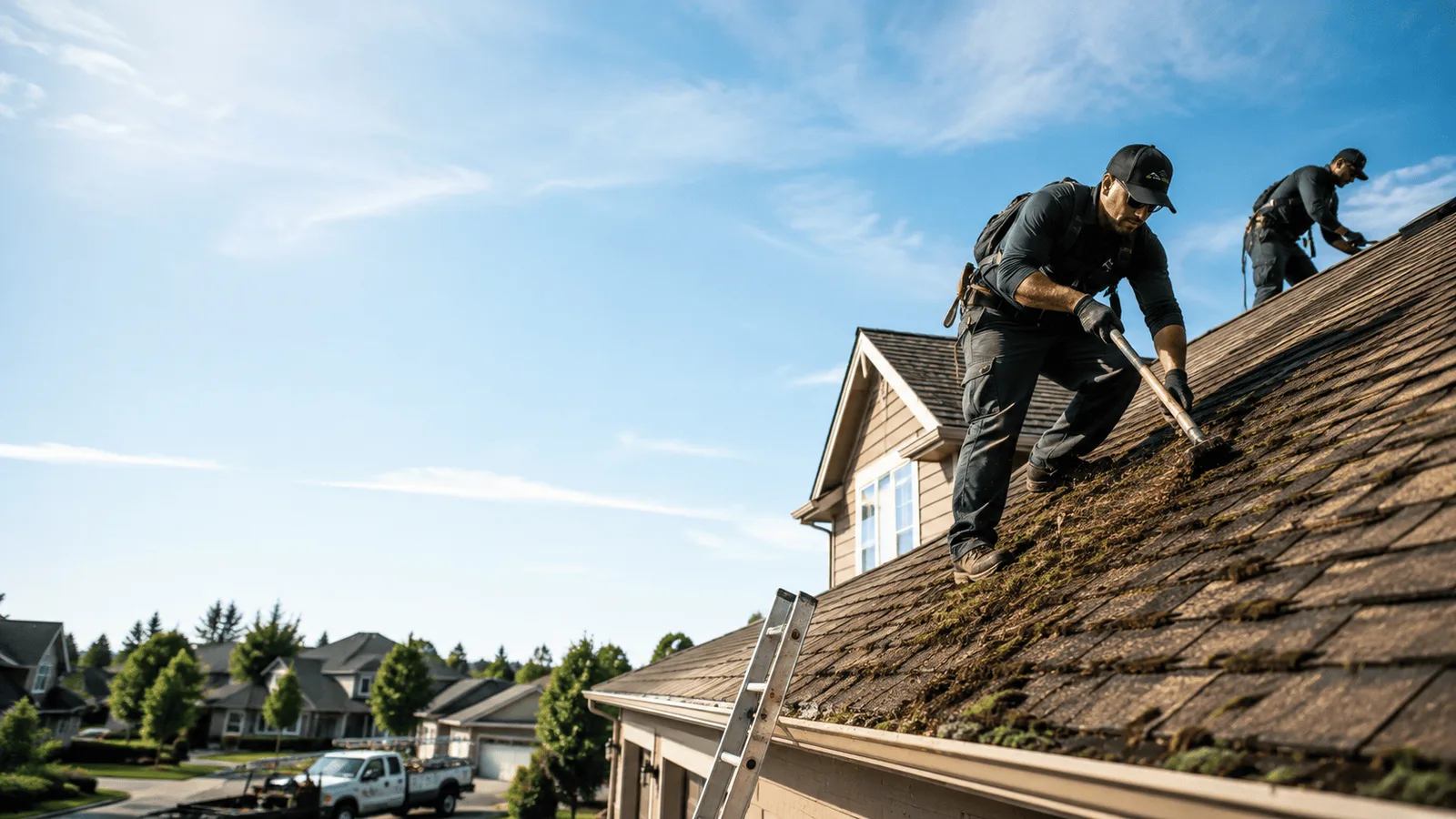 Roof Moss Removal in Ivoryton, CT near me